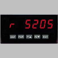 Red Lion Rate Panel Meter; 1/8 DIN; 5 Digits; LED; 24VAC / 11-36VDC; Digital - Programmable Input